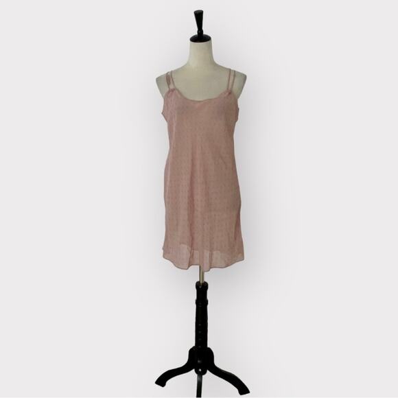 Vintage Nightgown Slip Pink - Picture 1 of 6